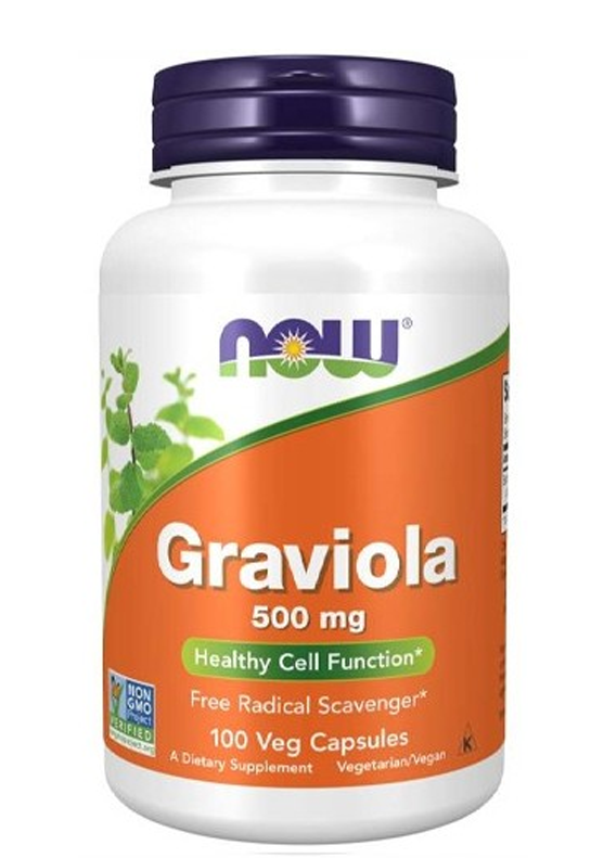 Graviola 500 mg 100 Veg Capsules
